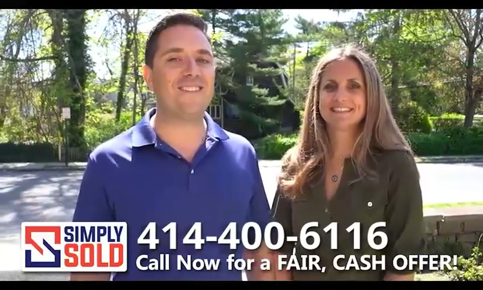 A still from the Simply Sold RE television commercial airing across Wisconsin